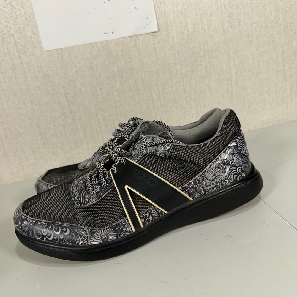Alegria QARMA Wild Child Black Running Sneakers‎ Shoes Sz 43/US 11 QAR-5994